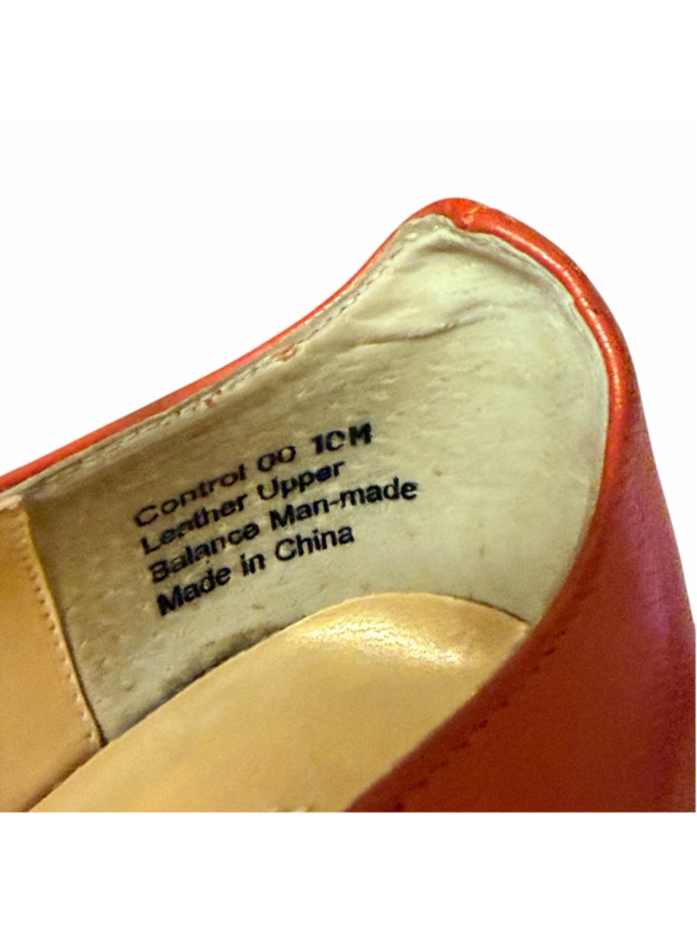 Bellini Orange Leather Kitten Heel Pumps Women’s Size 10M Pointed Toe Slip On - Picture 2 of 16